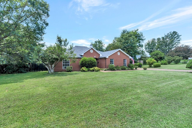 2910 Churchill Ln, Thompsons Station, TN 37179 - single story home featuring a front lawn and brick siding