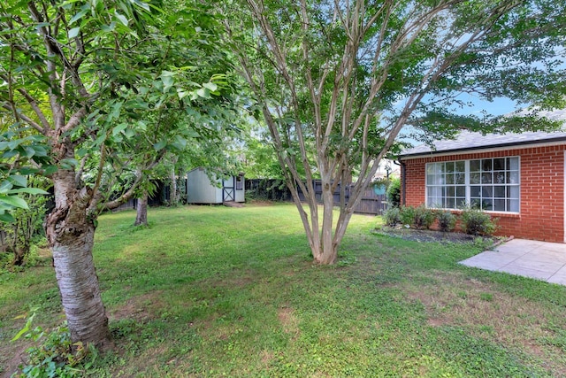 2910 Churchill Ln, Thompsons Station, TN 37179 - view of yard with a storage unit