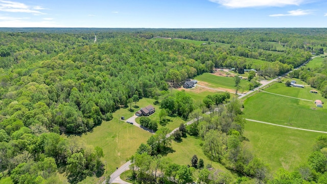 2600 Little Bartons Creek Rd, Cumberland Furnace, TN 37051 - drone / aerial view of a heavily wooded area