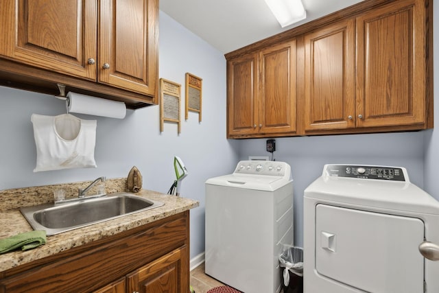 1550 Beech Bottom Rd, Watertown, TN 37184 - laundry area with washing machine and clothes dryer and cabinet space