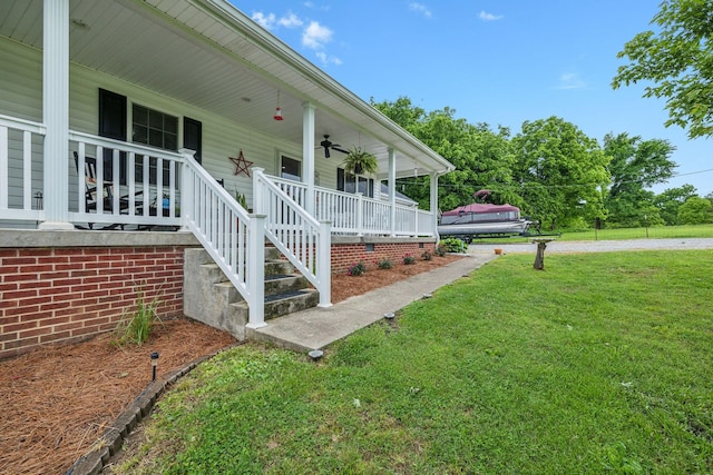 1550 Beech Bottom Rd, Watertown, TN 37184 - view of property exterior with a lawn and a porch