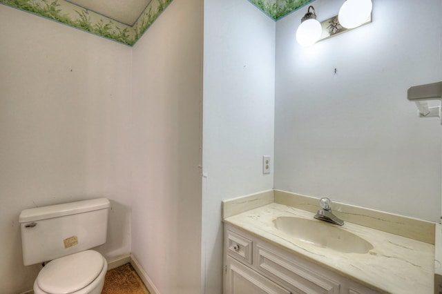 2010 Hartland Rd, Franklin, TN 37069 - half bath featuring toilet and vanity
