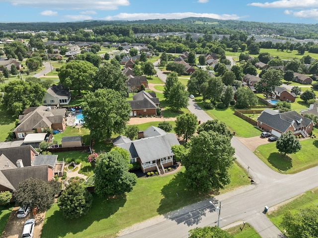 217 Fox Hunt Ln, Lebanon, TN 37087 - aerial perspective of suburban area