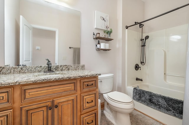 195 Spring Creek Ln, Lebanon, TN 37090 - bathroom featuring vanity,  shower combination, and tile patterned flooring