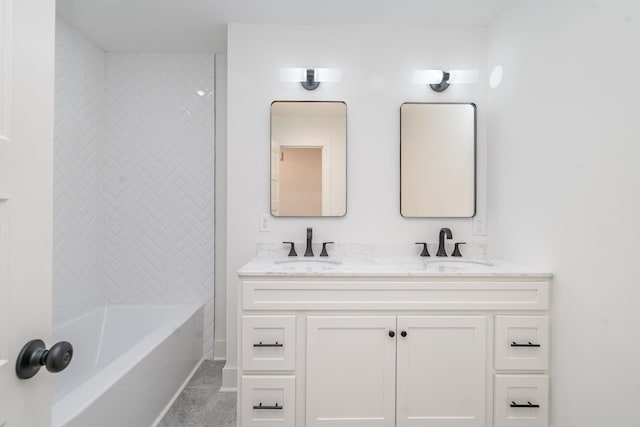 1026 Carthage Hwy, Lebanon, TN 37087 - full bath with double vanity and shower / washtub combination