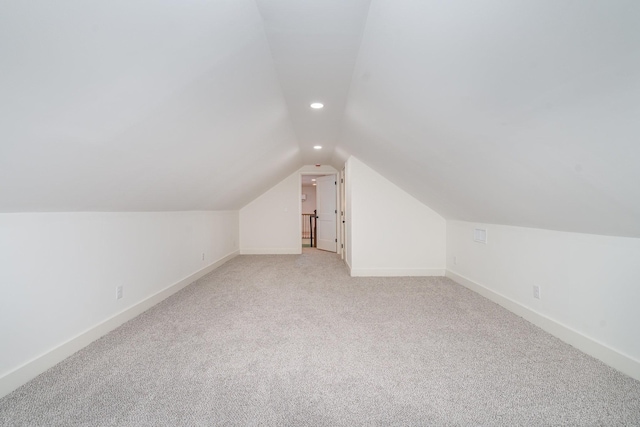 1026 Carthage Hwy, Lebanon, TN 37087 - additional living space with lofted ceiling, light colored carpet, and recessed lighting