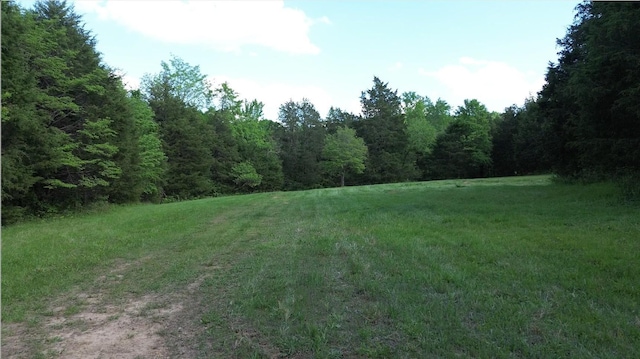398 Beasleys Bend Rd, Lebanon, TN 37087 - view of green lawn featuring a forest view