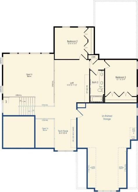 1224 Ben Forkum Dr, Lebanon, TN 37087 - view of property floor plan