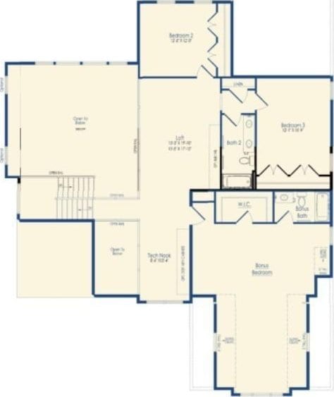 1224 Ben Forkum Dr, Lebanon, TN 37087 - view of home floor plan