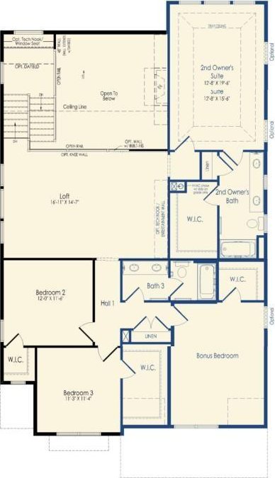 1107 Willow Springs Dr, Lebanon, TN 37087 - view of room layout