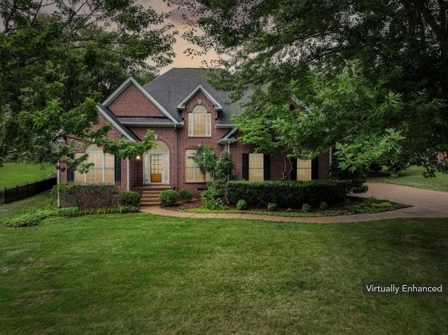 7125 Locksley Ln, Fairview, TN 37062 - traditional home featuring brick siding