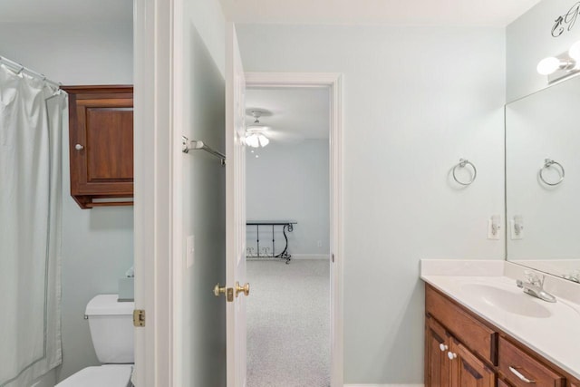 7125 Locksley Ln, Fairview, TN 37062 - bathroom featuring toilet and vanity