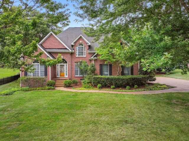 7125 Locksley Ln, Fairview, TN 37062 - traditional-style house featuring brick siding
