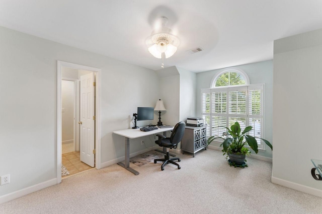 7125 Locksley Ln, Fairview, TN 37062 - carpeted home office featuring baseboards