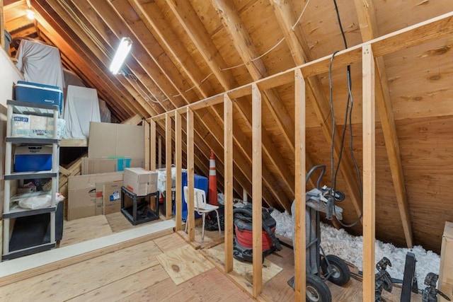 7125 Locksley Ln, Fairview, TN 37062 - view of unfinished attic