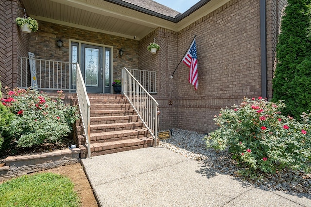 29 Harbor Pt, Lebanon, TN 37087 - entrance to property with brick siding and covered porch