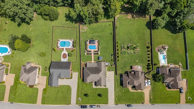 29 Harbor Pt, Lebanon, TN 37087 - drone / aerial view of a pool area