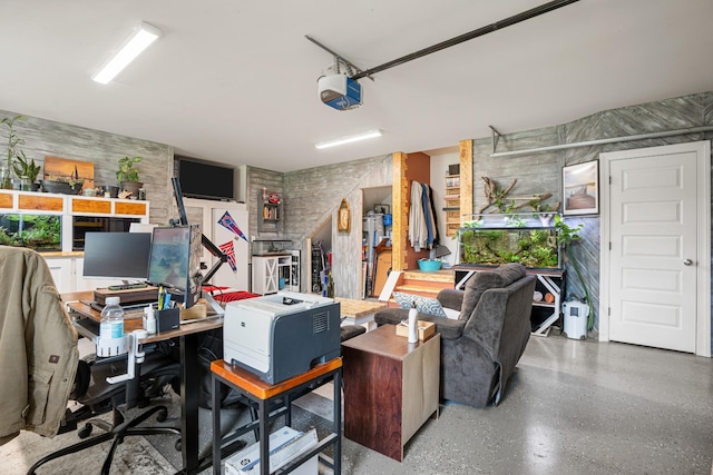 29 Harbor Pt, Lebanon, TN 37087 - garage featuring a garage door opener and an office area
