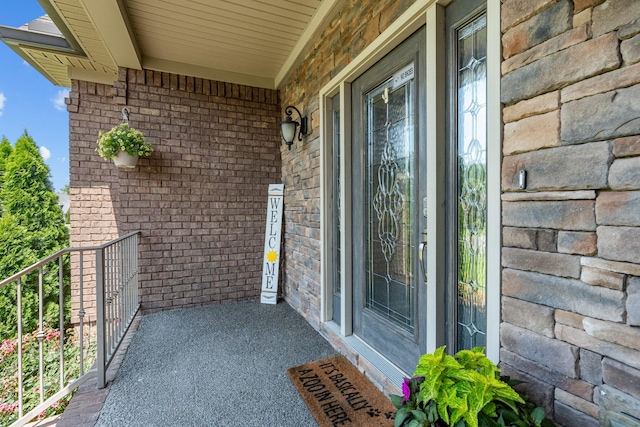 29 Harbor Pt, Lebanon, TN 37087 - entrance to property with stone siding and brick siding