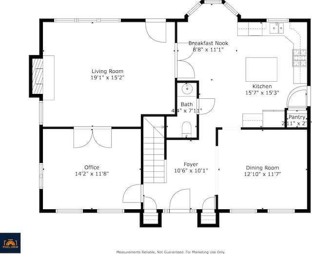 513 Foxcroft Cir, Franklin, TN 37067 - view of room layout