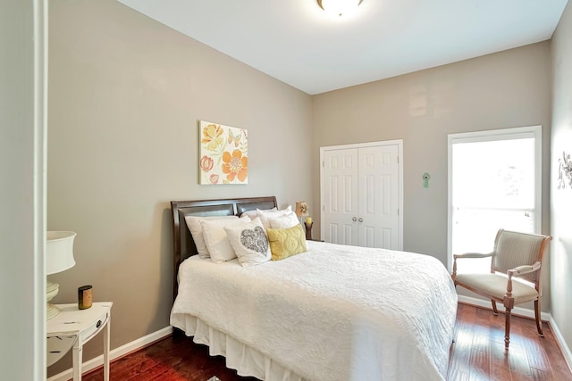 3045 Sakari Cir, Spring Hill, TN 37174 - bedroom with dark wood-type flooring and a closet