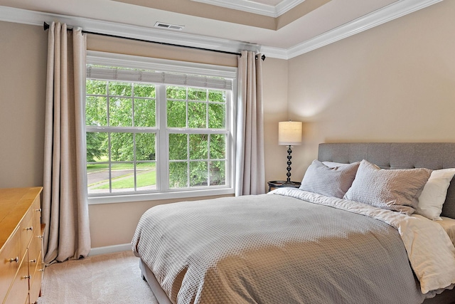 1011 Glessner Dr, Spring Hill, TN 37174 - carpeted bedroom with multiple windows and crown molding