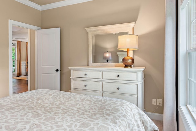 1011 Glessner Dr, Spring Hill, TN 37174 - bedroom with ornamental molding and baseboards