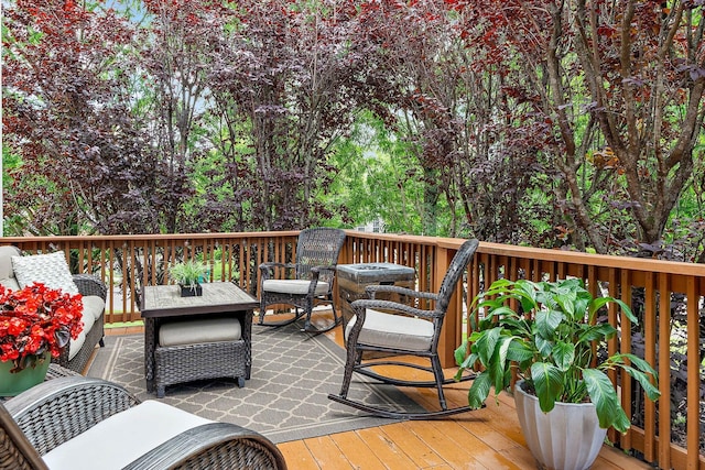 1011 Glessner Dr, Spring Hill, TN 37174 - view of wooden deck