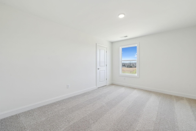 1894 Hamilton Chambers Rd, Lebanon, TN 37087 - spare room with light carpet and recessed lighting