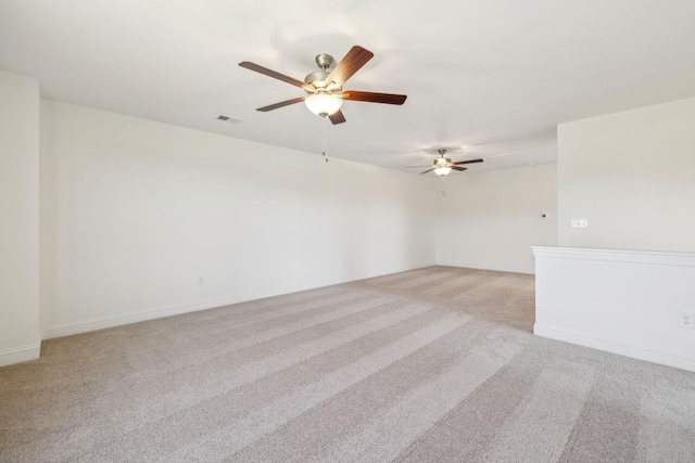 1894 Hamilton Chambers Rd, Lebanon, TN 37087 - empty room featuring a ceiling fan and light colored carpet