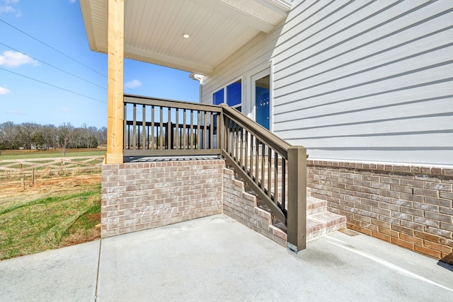 1894 Hamilton Chambers Rd, Lebanon, TN 37087 - view of patio featuring stairway