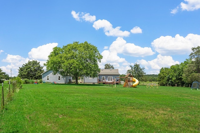 1786 Rocky Glade Rd, Eagleville, TN 37060 - view of yard with a playground