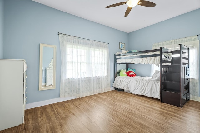 1786 Rocky Glade Rd, Eagleville, TN 37060 - bedroom featuring wood finished floors and ceiling fan