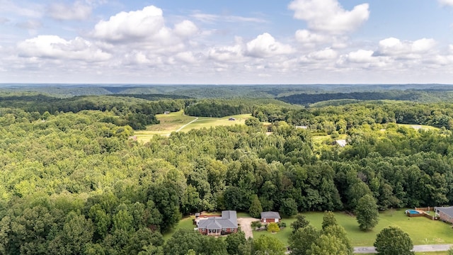 130 Fairway Cir, Loretto, TN 38469 - bird's eye view of a forest