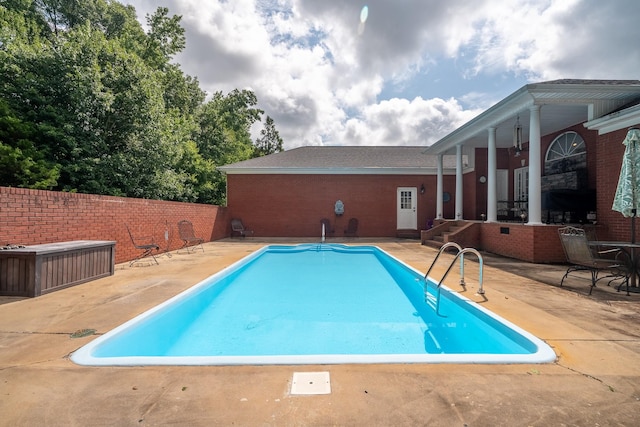 130 Fairway Cir, Loretto, TN 38469 - view of pool featuring a patio