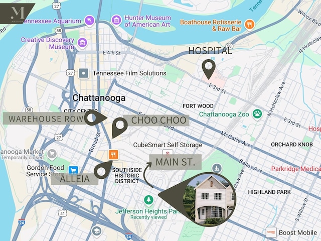 1584 Madison St, Chattanooga, TN 37408 - map / location