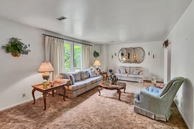 5007 Olivia Dr, Antioch, TN 37013 - carpeted living area featuring baseboards