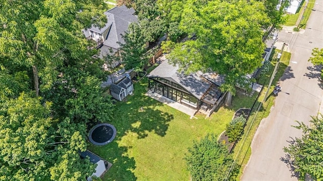 422 N Academy St, Murfreesboro, TN 37130 - aerial view of property's location