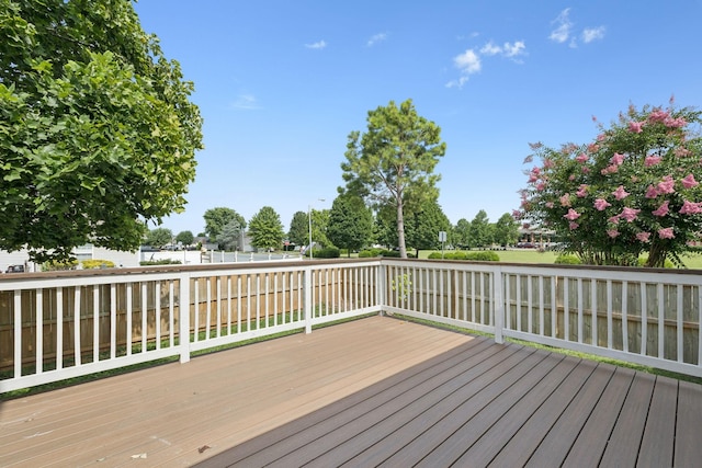 1704 Satterfield Ct, Murfreesboro, TN 37128 - view of wooden deck