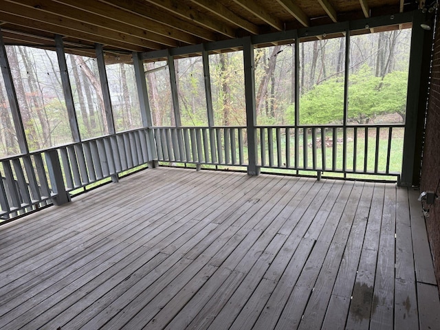 236 N Carolina Ave, Sewanee, TN 37375 - view of unfurnished sunroom