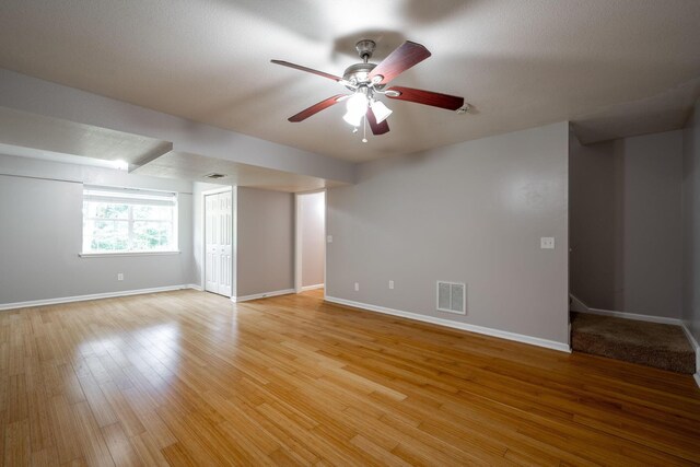 270 Autumn Trl, Ringgold, GA 30736 - spare room with ceiling fan and light wood-style flooring