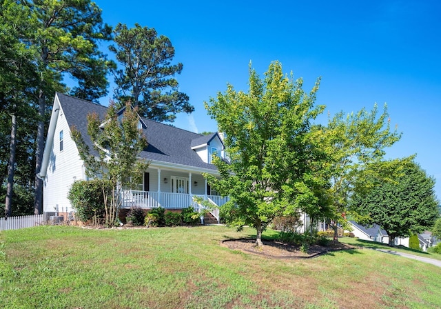 270 Autumn Trl, Ringgold, GA 30736 - view of front of home with covered porch and a shingled roof