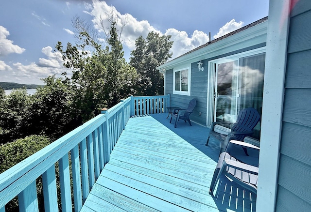 465 Turtle Point Ln, Waverly, TN 37185 - view of wooden terrace