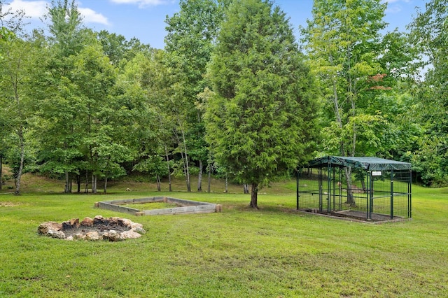 3767 Lee Pike, Soddy Daisy, TN 37379 - view of green lawn with a vegetable garden