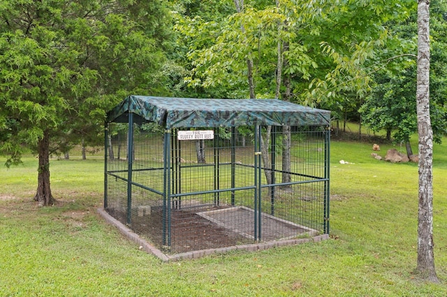 3767 Lee Pike, Soddy Daisy, TN 37379 - view of yard with a carport and an outdoor structure