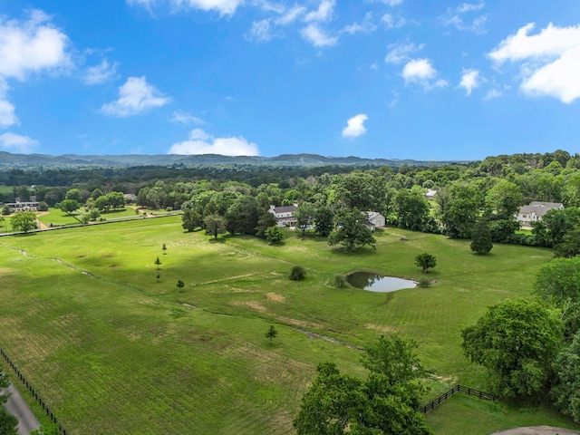 2485 Old Natchez Trce, Franklin, TN 37069 - drone / aerial view of a water and mountain view