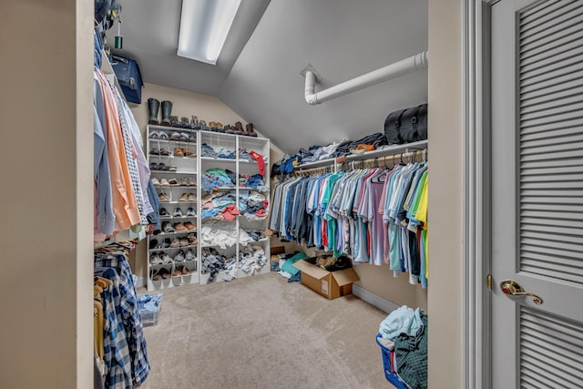 2485 Old Natchez Trce, Franklin, TN 37069 - spacious closet with lofted ceiling and carpet floors
