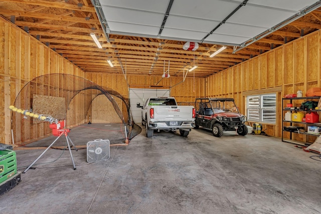 2485 Old Natchez Trce, Franklin, TN 37069 - garage featuring wood walls