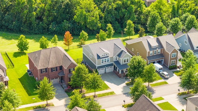 222 Fowler Cir, Franklin, TN 37064 - aerial perspective of suburban area