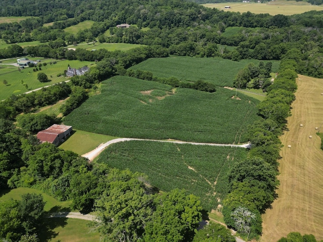 3349 Sweeney Hollow Rd, Franklin, TN 37064 - aerial overview of property's location with rural landscape